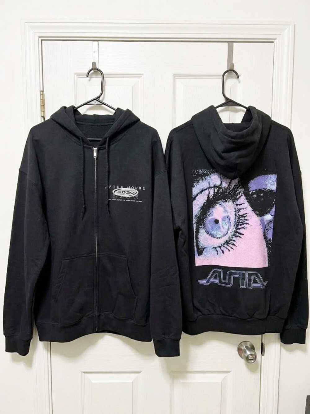 The Weeknd After Hours Til Dawn 2026 Tokyo Pop-Up Exclusive Zip Hoodie Reprint